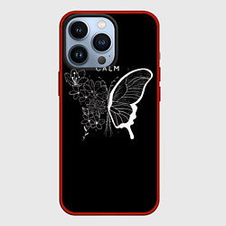 Чехол для iPhone 13 Pro Спокойствие, цвет: 3D-красный