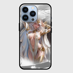 Чехол iPhone 13 Pro Аниме девушка в откровенном костюме