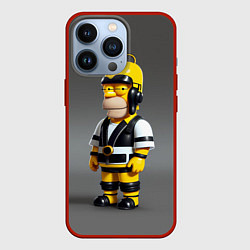 Чехол iPhone 13 Pro Homer Simpson - cyberpunk - fantasy