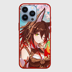 Чехол для iPhone 13 Pro Хонкай Стар Рейл: Тинъюнь, цвет: 3D-красный