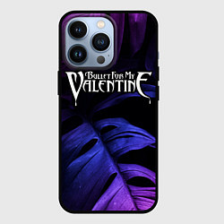 Чехол iPhone 13 Pro Bullet For My Valentine neon monstera