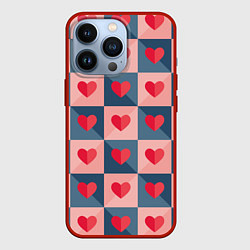 Чехол iPhone 13 Pro Pettern hearts