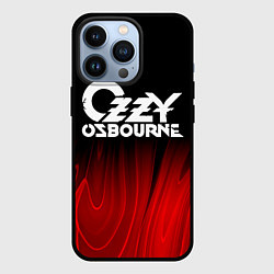 Чехол iPhone 13 Pro Ozzy Osbourne red plasma