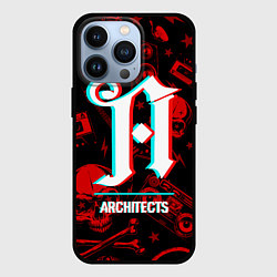 Чехол для iPhone 13 Pro Architects rock glitch, цвет: 3D-черный