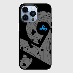 Чехол iPhone 13 Pro Форма Cloud 9 black