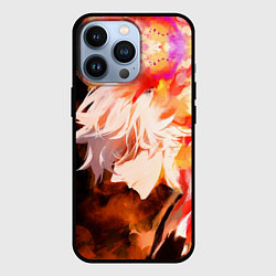 Чехол iPhone 13 Pro Габимару в цветном огне