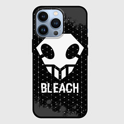 Чехол iPhone 13 Pro Bleach glitch на темном фоне