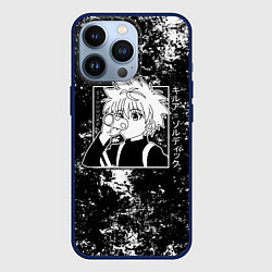 Чехол для iPhone 13 Pro Киллуа из аниме Hunter x hunter, цвет: 3D-тёмно-синий