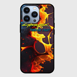 Чехол iPhone 13 Pro Cyberpunk 2077 phantom fire