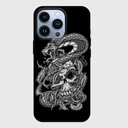 Чехол iPhone 13 Pro Cobra and skull