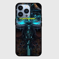 Чехол iPhone 13 Pro Cyberpunk 2077 phantom liberty cyborg