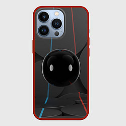 Чехол для iPhone 13 Pro Шар-робот, цвет: 3D-красный