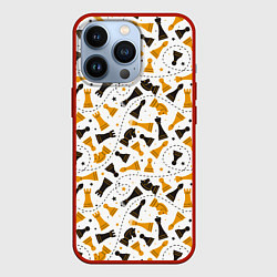 Чехол iPhone 13 Pro Шахматные фигуры - Chess