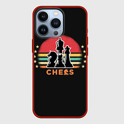 Чехол iPhone 13 Pro Шахматные фигуры chess