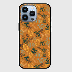 Чехол iPhone 13 Pro Мексиканские оранжевые папаротники