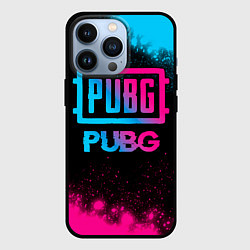 Чехол iPhone 13 Pro PUBG - neon gradient