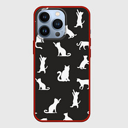 Чехол iPhone 13 Pro White cats