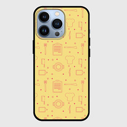 Чехол для iPhone 13 Pro Поварёнок, цвет: 3D-черный