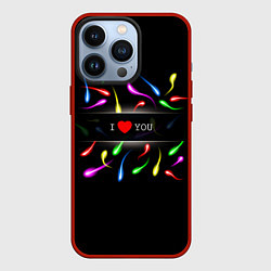 Чехол iPhone 13 Pro I love you - секс