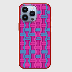 Чехол iPhone 13 Pro Pink blue fantasy