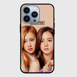 Чехол iPhone 13 Pro Blackpink Jisoo and Rose
