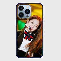 Чехол для iPhone 13 Pro Blackpink Jennie Kim, цвет: 3D-тёмно-синий