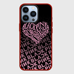 Чехол iPhone 13 Pro Блэкпинк - сердце