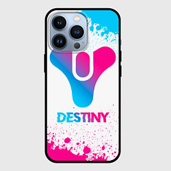 Чехол iPhone 13 Pro Destiny neon gradient style