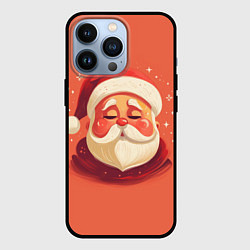 Чехол для iPhone 13 Pro Портрет Деда Мороза, цвет: 3D-черный