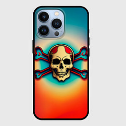 Чехол iPhone 13 Pro Красочный веселый роджер
