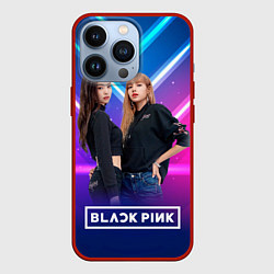 Чехол iPhone 13 Pro Blackpink neon