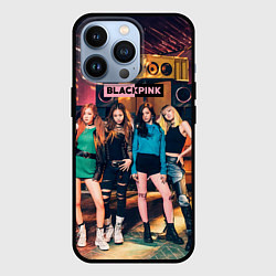 Чехол iPhone 13 Pro Blackpink girls poster