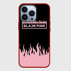 Чехол iPhone 13 Pro Blackpink - flames