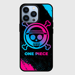 Чехол iPhone 13 Pro One Piece - neon gradient