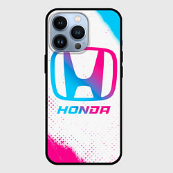 Чехол iPhone 13 Pro Honda neon gradient style