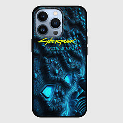 Чехол iPhone 13 Pro Cyberpunk ice blue