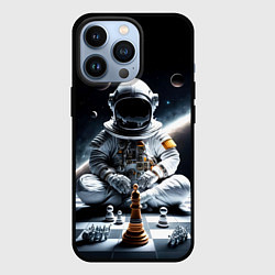 Чехол iPhone 13 Pro Космонавт и шахматы