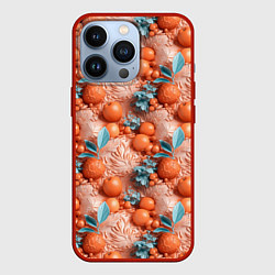 Чехол iPhone 13 Pro Сочные фрукты клипарт