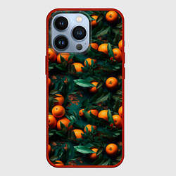 Чехол iPhone 13 Pro Яркие апельсины