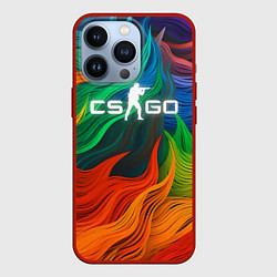 Чехол iPhone 13 Pro Cs Go Logo Color