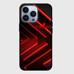 Чехол iPhone 13 Pro Red neon CS GO