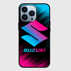 Чехол iPhone 13 Pro Suzuki - neon gradient