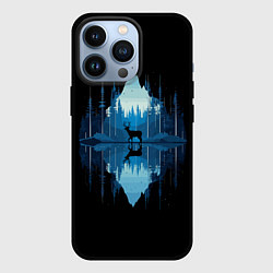 Чехол iPhone 13 Pro Олень в ночном лесу