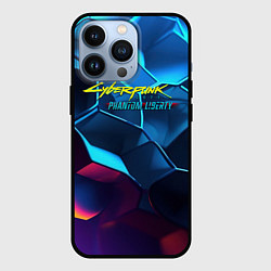 Чехол iPhone 13 Pro Cyberpunk 2077 neon style