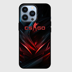 Чехол iPhone 13 Pro CS GO dark red black