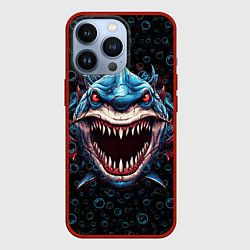 Чехол iPhone 13 Pro Evil shark