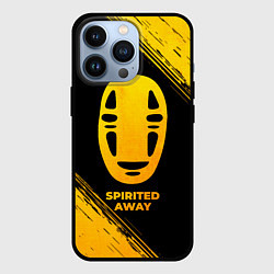 Чехол iPhone 13 Pro Spirited Away - gold gradient