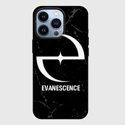 Чехол iPhone 13 Pro Evanescence glitch на темном фоне