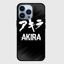 Чехол для iPhone 13 Pro Akira glitch на темном фоне, цвет: 3D-черный
