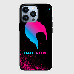 Чехол iPhone 13 Pro Date A Live - neon gradient